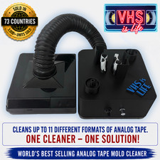 VHS Mold Cleaning System w/ Vacuum Analog Tape Mold Remover VHS, Betamax, More picture