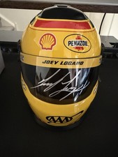 Joey Logano Signed Pennzoil Mini Helmet 1:2 Scale NASCAR picture