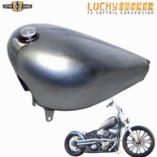 Lucky Sucker Custom Fuel Gas Tank Fits For Harley 2000-up EFI Twin Cam Softails picture