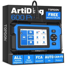 🔥2026 TOPDON ArtiDiag 600Pro All Systems Scan Tool Upgraded Version Free Update picture