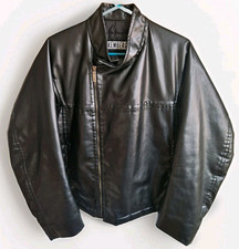 Dirk Bikkembergs Vintage Archive Leather Look Jacket L Made in Italy picture