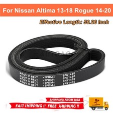 56.26 Inch For Nissan Altima 2013-2018 Serpentine Belt Rogue 2014-2020 L4 2.5L picture