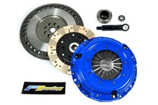 FX TWIN-FRICTION RACE CLUTCH SET + 9.75 LBS CHROMOLY FLYWHEEL FOR 92-93 ACURA picture