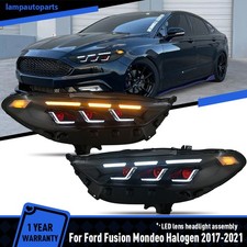 Upgraded Red Devil Eye Full LED Headlights For Ford Fusion 2017-2021 Front Lamps picture
