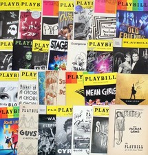 FleaBay Random 20 Playbill Bundle with 1 Signed Playbill B picture