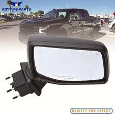 Right Mirror W/Camera W/BSD Heated For 2019-25 Chevy Silverado 1500 3.0L 5.3L US picture