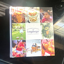 Longaberger Entertaining w/ Longaberger: Celebrating the Seasons 2003 HC Illus picture