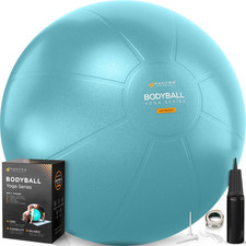 Mantra Sports Yoga Ball – 65 cm Exercise Ball for Pregnancy, Core & Balance Trai picture