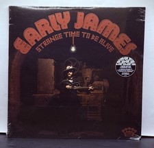 EARLY JAMES Strange Time To Be Alive SEALED Vinyl 2022 Limited Edition Hardwood picture