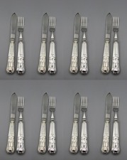 Mappin & Webb Silverplate KINGS  16pc Fish Set * picture