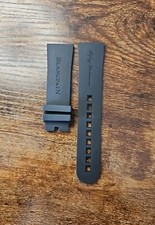 Authentic Blancpain STD OEM Fifty Fathoms Black Rubber Strap 23 x 20 Standard  picture