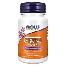 NOW FOODS 7-Keto 100 mg 60 Veg Capsules picture