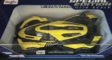 Maisto 1/18 Lamborghini V12 Vison gran turismo Yellow / Black,NIB picture
