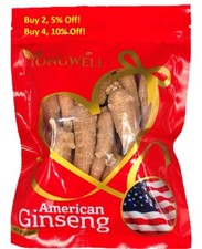 Hand-selected A Grade American Ginseng Large Medium-Short Size (4oz 8oz 1lb Bag) picture