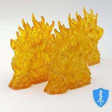 Wall of Fire x3 - Spell Effects Fire & Ice D&D Icons of the Realms picture
