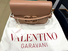 Valentino Garavani Loco Shoulder Bag Pink Magnetic, Adjustable Detachable Strap picture