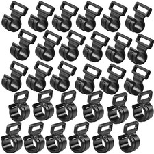 30Pcs Tent Pole Clips,C Clips for Tent, Tent Pole Attachment Clips for Outdoor C picture