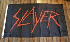 Slayer Banner Flag 3x5 Thrash Heavy Metal Rock Band Music Fan Decor Man Cave picture