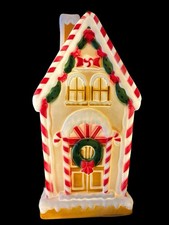 Christmas Blow Mold 36” Lighted Gingerbread House Home Holiday Decoration NEW picture