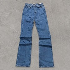 American Tall Britney High Rise Bootcut Jeans Blue Tall Girl Y2K 29 x 37 picture