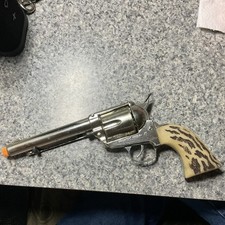 Mattel Shootin' Shell .45 Diecast Cap Gun vintage for collection or display picture