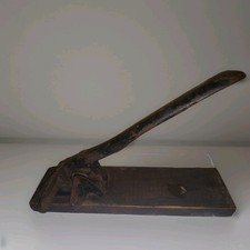 Antique PS&W Co No 12 Cast Iron Nutcracker Apothecary Tool Primitive Compressor picture