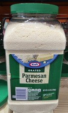 Kraft Grated Parmesan Cheese 4.5 lb (2.04 kg) Large Bulk Container Fresh picture