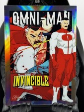 Omni Man #173 - Silver Foil Refractor - 2025 Keepsake Invincible Season 1 Card picture
