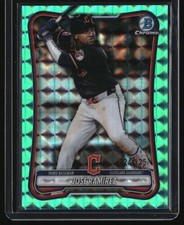 2026 Bowman Chrome #8 José Ramírez Aqua Geometric Refractor /125 picture