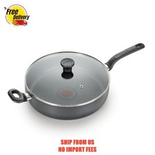 T-fal Easy Care Nonstick Cookware, Jumbo Cooker, 5 Quart, Grey picture
