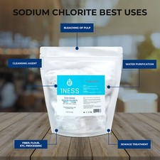 Tech Grade SC Flakes – 80% Pure NaClO₂ – 6 lbs for Water Treatment picture