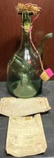 Vintage 1977 Princess House Old World Italian Hand Blown Glass Wine Cooler Italy picture