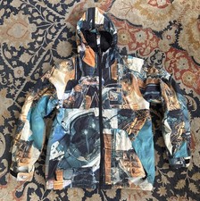 VTG 2008 Burton Analog Adaptor Jacket Snowboard AG Grail Zips In Half Large Men picture
