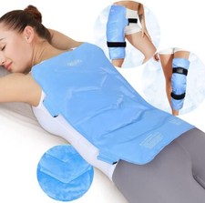 REVIX Reusable Gel Cold Pack Full Body Ice Pack with Strap, Joints Muscles - XXL picture