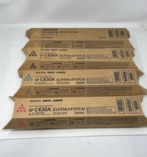 Ricoh AFICIO SP C430A High Yield Toner Set 821105, 821106, 821107, 821108 picture
