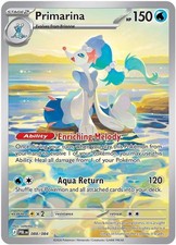 Primarina Holo Illustration Rare ME05: Pitch Black 088/084 NM picture