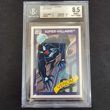 1990 Marvel Universe Impel - 73 Venom BGS 8.5 NM-MT+ picture
