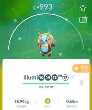 Pokemon✨Shiny ILLUMISE💥Tra de✨Go✨ picture