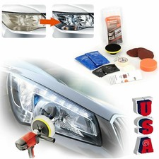 Car Headlight Repair Restoration Kit Cleaning Polishing Tool Clear Coat picture