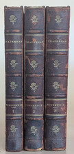 1849-1850 Pendennis W M Thackeray Complete 3 Vol Set Tauchnitz Leipzig picture