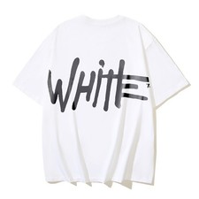 Off White T-Shirt Black / White S-M-L-XL picture