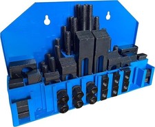 58PC Hold Down Clamp Clamping Set Kit Bridgeport Mill (7/16