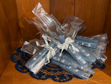 Vintage Libbey Blue Goose Flatware 5-Piece Place Setting | New Old Stock NOS | picture