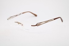 NEW AIRLOCK INFINITY 201 210 BROWN GUNMETAL AUTHENTIC EYEGLASSES 49-18 picture