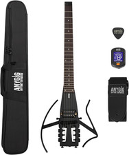 Anygig Travel Electric Guitar Headless – Portable Ultra-Light and Quiet, Full-Sc picture