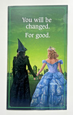 2026 WICKED Broadway mini ad/flyer Broadway Mailer NYC ONLY Promotional Brochure picture