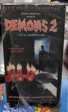 Dario Argento Lamberto Bava ORIGINAL VINTAGE DEMONS 2 VHS HORROR TAPE picture