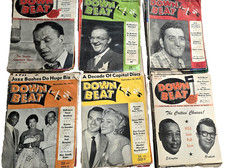 Downbeat Magazines Lot of 67 1951-1954 Sinatra Basie Ellington Brubeck M. Monroe picture