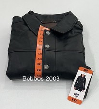 Frye Women's Genuine Leather Jacket, Black, Size XXL picture