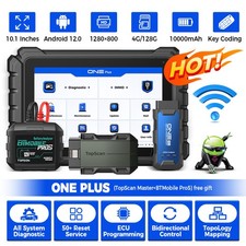 TOPDON ONE Plus OBD2 Scanner J2534 ECU Programmer Diagnostic Tool + 2 Free Gifts picture